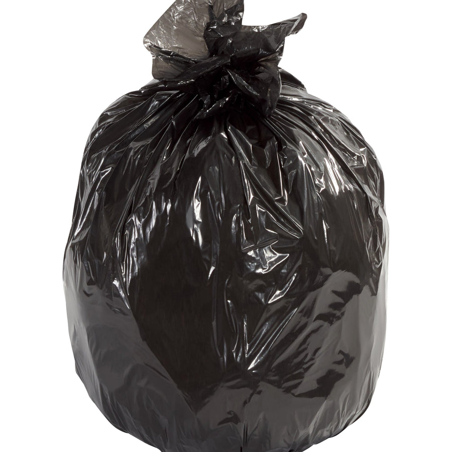 60 Gallon 1.5 Mil Black Trash Liners Star Seal 100/Case CL5022