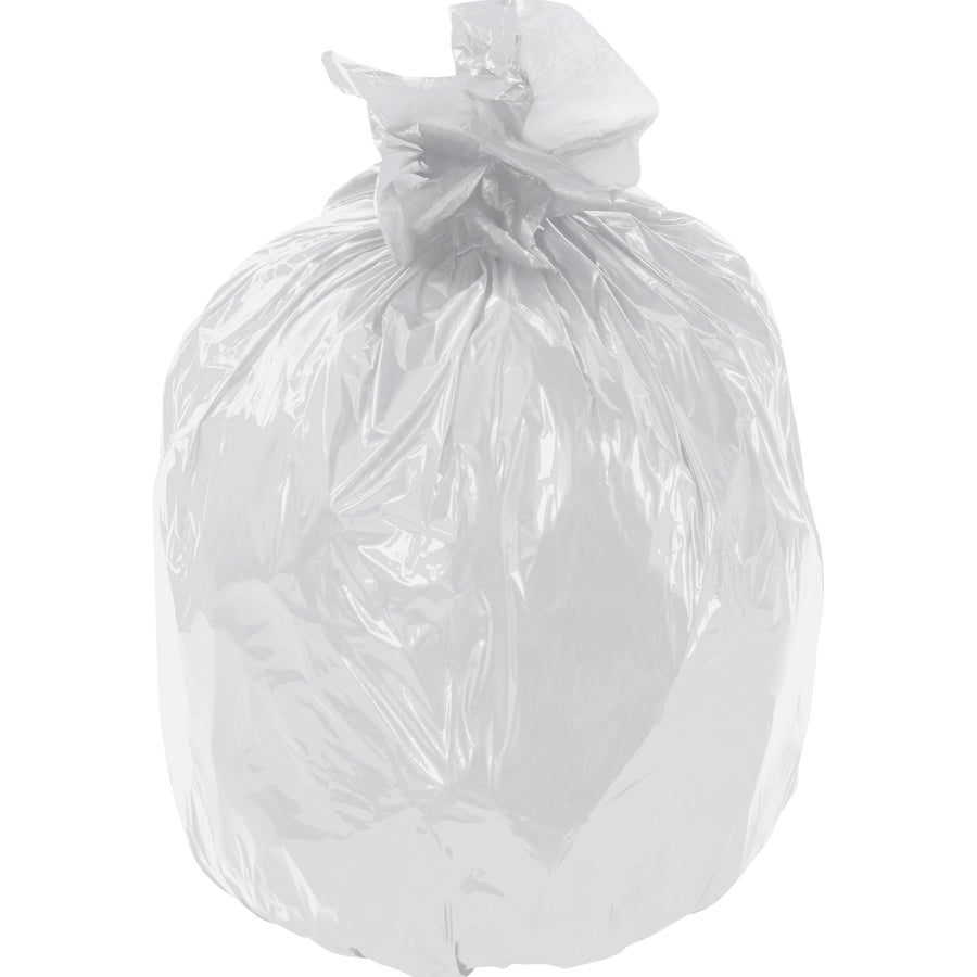 15 Gallon 1 Mil Clear Star Seal Trash Liners 250/Case CL6001