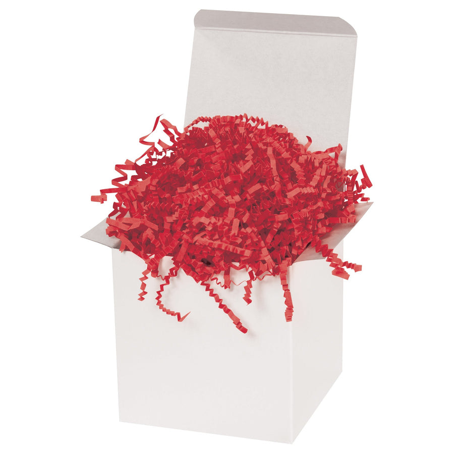 40 lb Red Crinkle Paper Void Fill CP40E