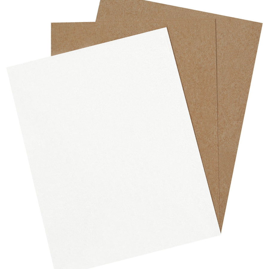 8.5x11 White Chipboard Pads 960/Case CP8511W