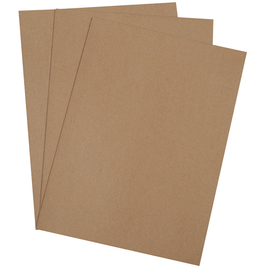 Protect your shipments and stiffen envelopes with these 26x38 heavy-duty kraft chipboard pads. Made from .030 point recycled fibreboard, they prevent damage from box cutters and provide superior carton protection. Get 70 pads per case for maximum value.