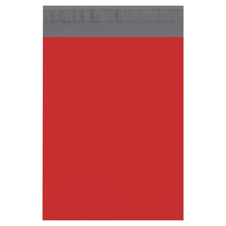 10x13 2.5 Mil Red Self-Seal Poly Mailers 100/Case CPM1013R