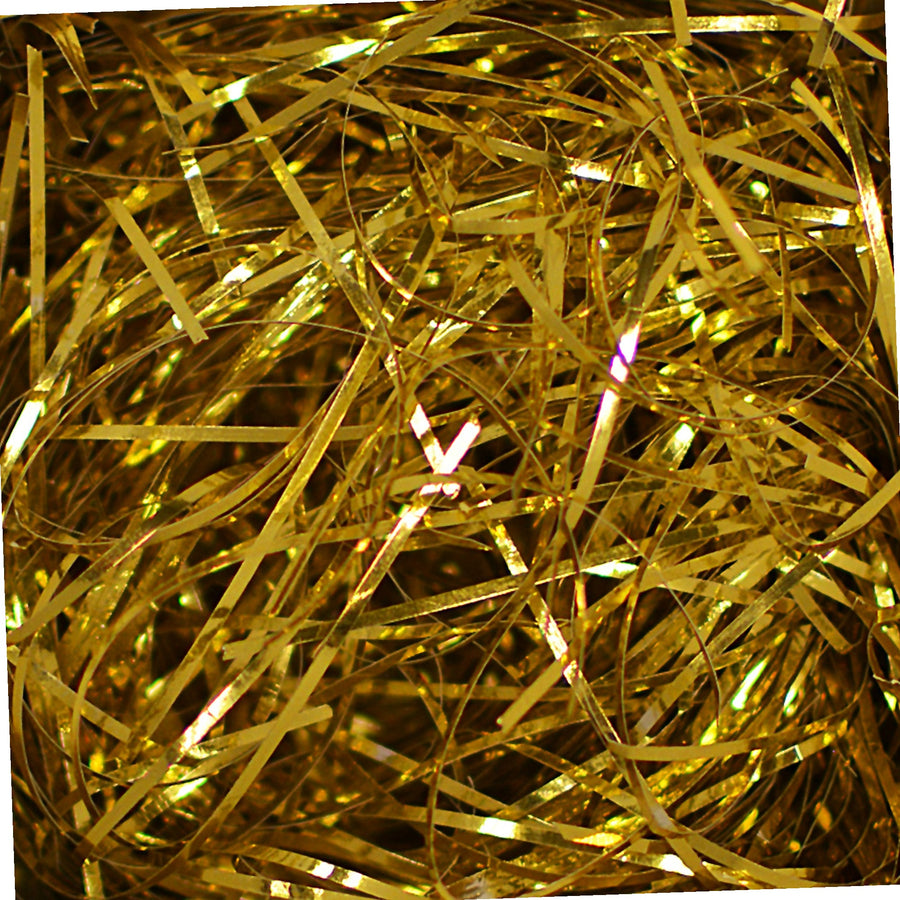 10 lb Gold Metallic PVC Crinkle Shred CPPM10B