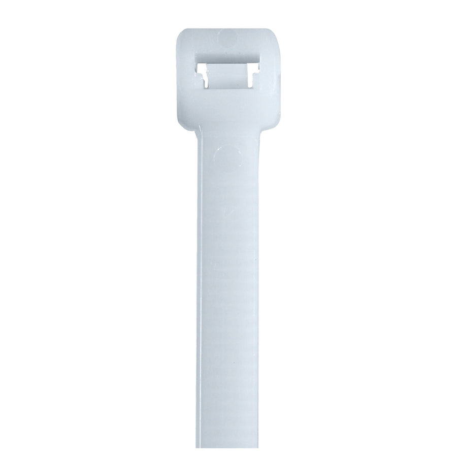 14 in 120 lb Natural Nylon Cable Ties 100/Case CT14120