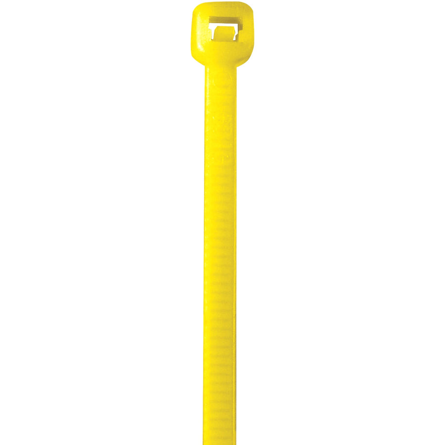 14 in 50 lb Yellow Nylon Cable Ties 1000/Case CT145C