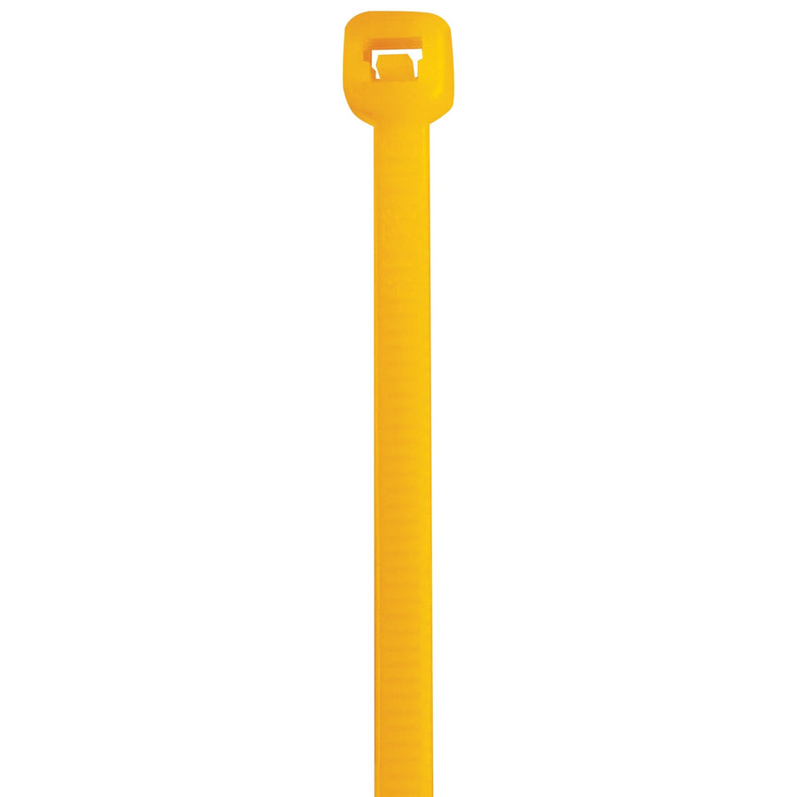14 in 50# Fluorescent Orange Heavy-Duty Nylon Cable Ties 1000/Case CT145H
