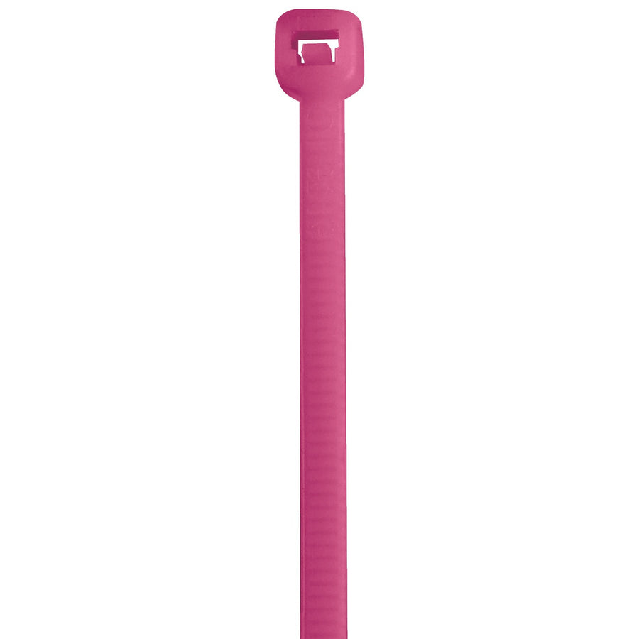 14 in 50# Fluorescent Pink Nylon Cable Ties 1000/Case CT145L