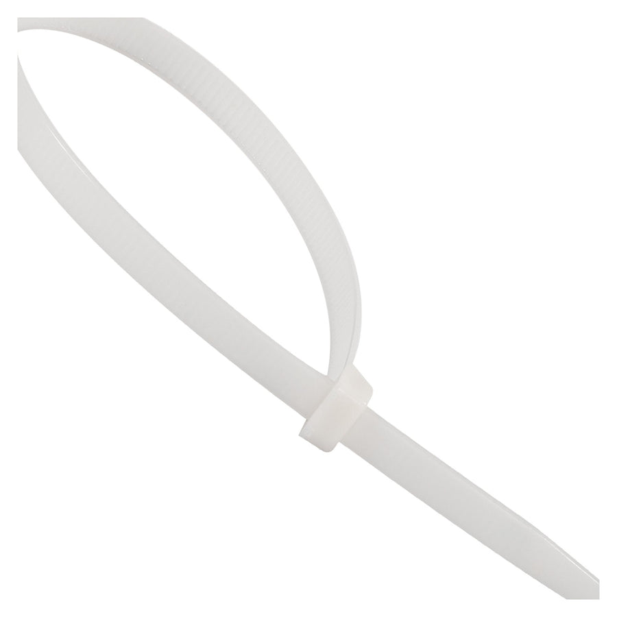 24 in 250# Natural Heavy-Duty Nylon Cable Ties 100/Case CT24250