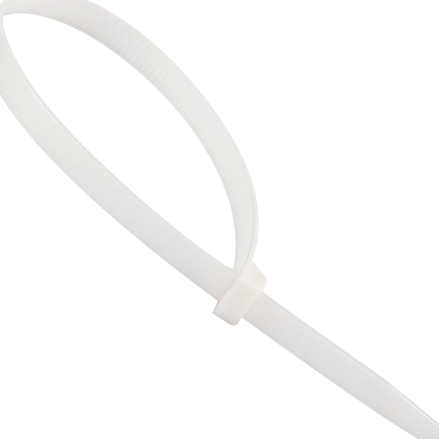 28 in 250# Natural Jumbo Cable Ties Heavy-Duty Nylon 100/Case CT28250