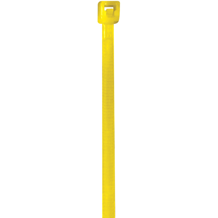 4 in 18# Yellow Nylon Cable Ties 1000/Case CT422C