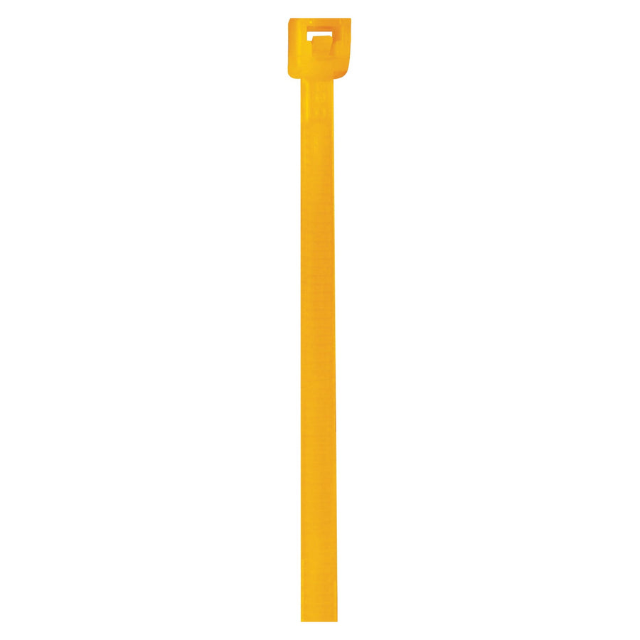 4 in 18# Fluorescent Orange Nylon Cable Ties 1000/Case CT422H