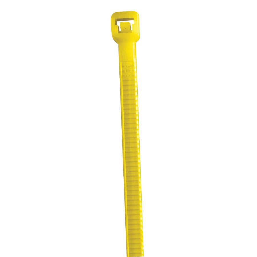 5.5 in 40# Yellow Nylon Cable Ties 1000/Case CT433C