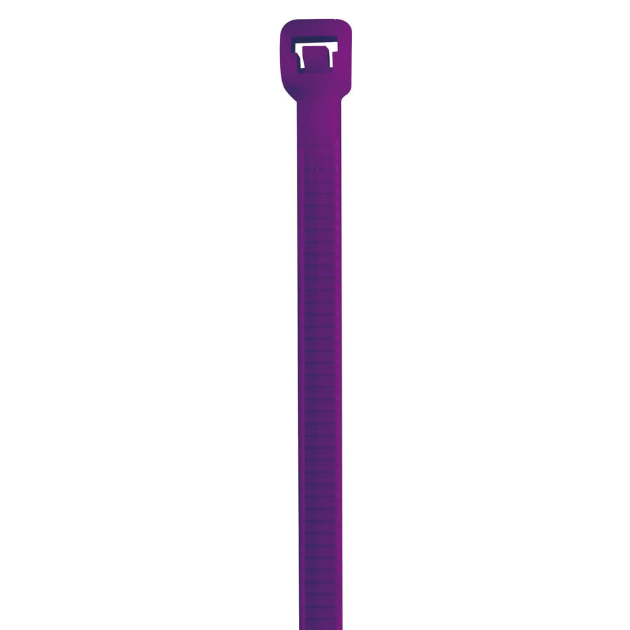5.5 in 40 lb Purple Nylon Cable Ties 1000/Case CT433E