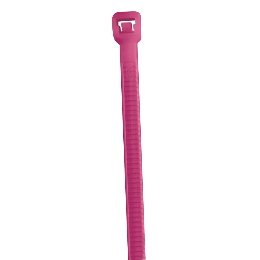 5.5 in 40# Fluorescent Pink Nylon Cable Ties 1000/Case CT433L