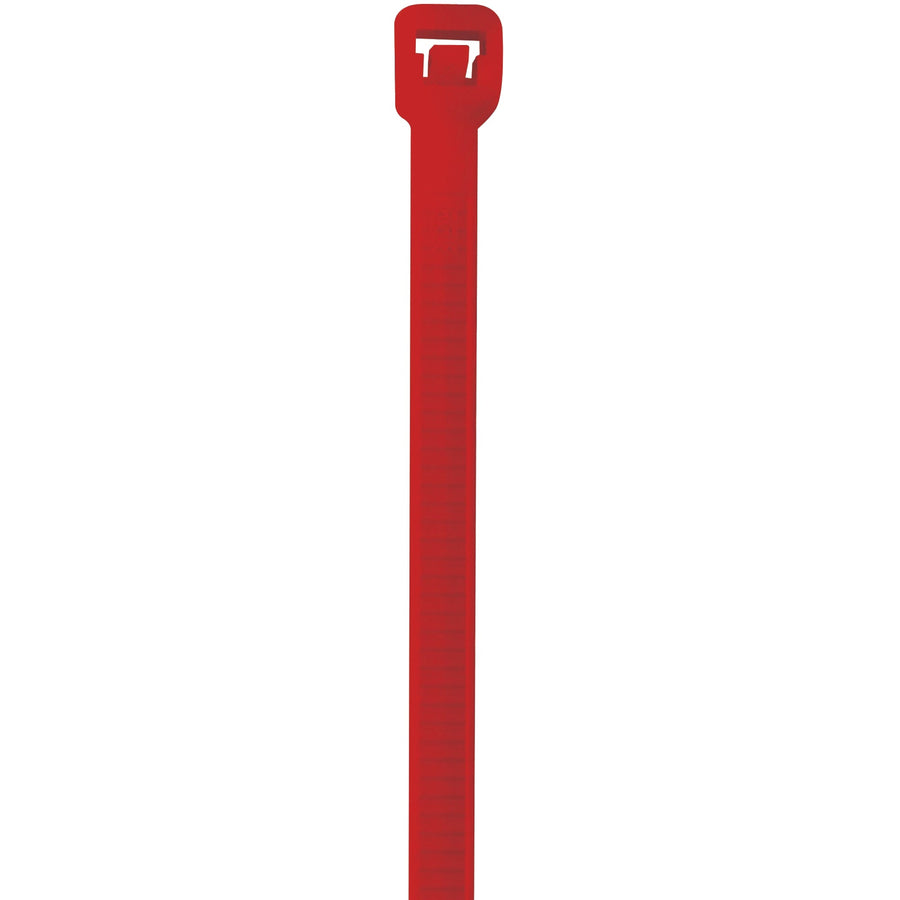 8 in 40 lb Red Nylon Cable Ties 1000/Case CT444B