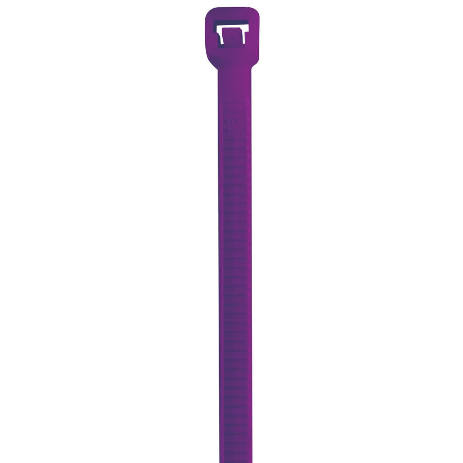 8 in 40 lb Purple Nylon Cable Ties 1000/Case CT444E