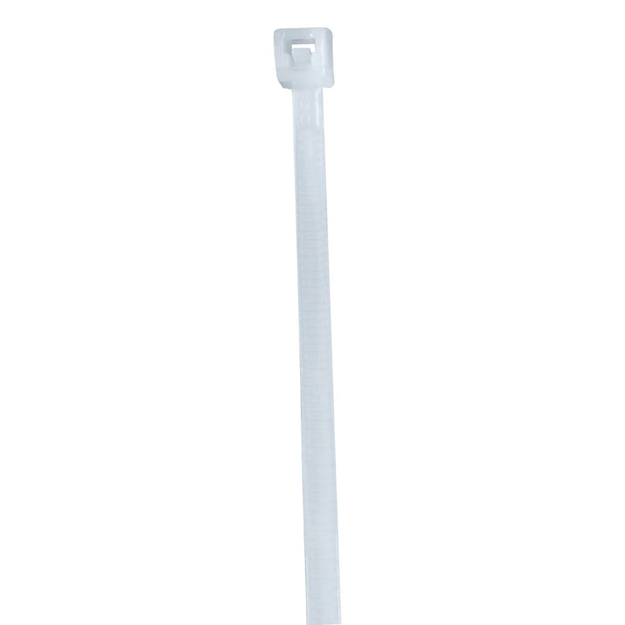 6 in 18 lb Natural Nylon Cable Ties 1000/Case CT618