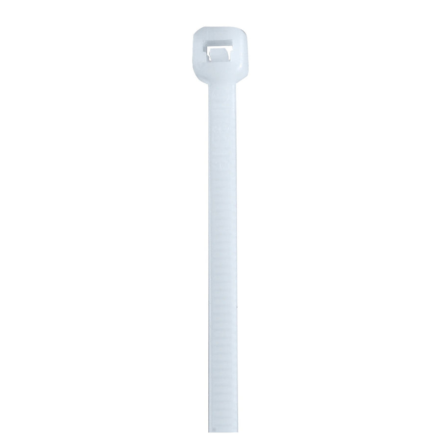 8 in 50 lb Natural Nylon Cable Ties 1000/Case CT850