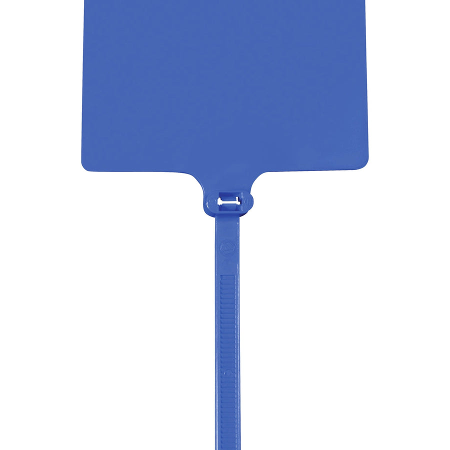 6 in 120 lb Blue Identification Cable Ties Nylon 100/Case CTID83