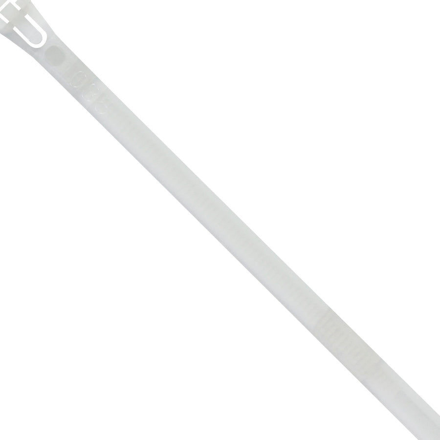 10 in 50# Natural Nylon Releasable Cable Ties 1000/Case CTR10A