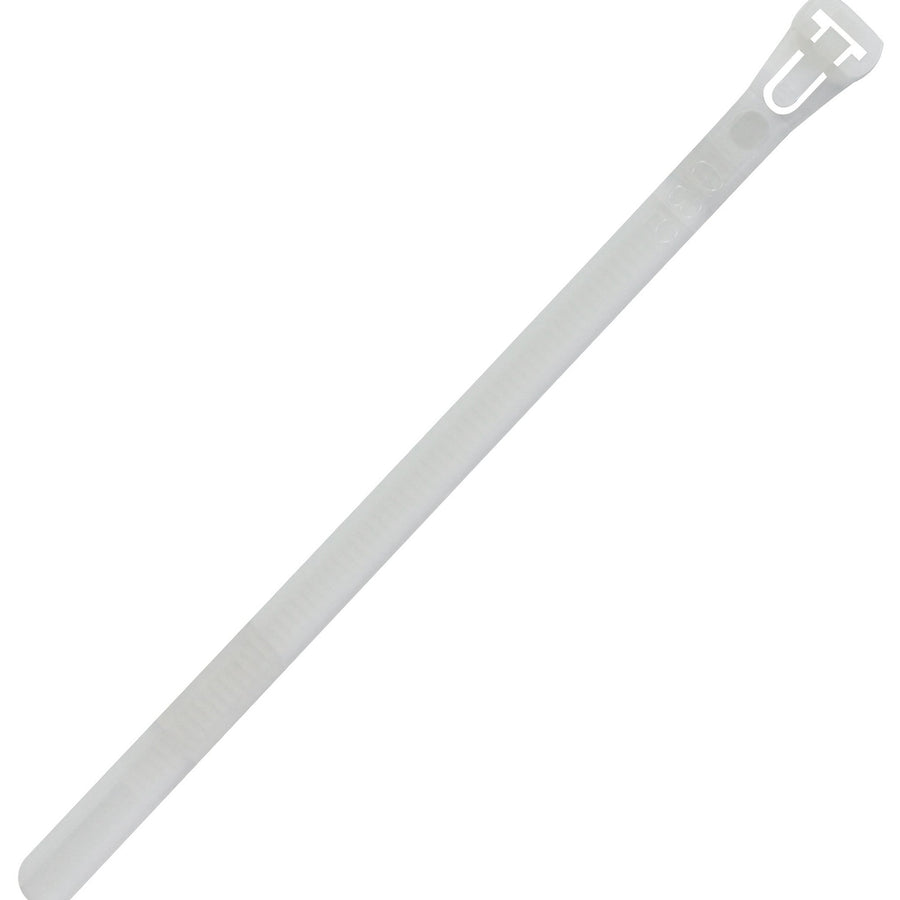 8 in 50# Natural Nylon Releasable Cable Ties 1000/Case CTR85A
