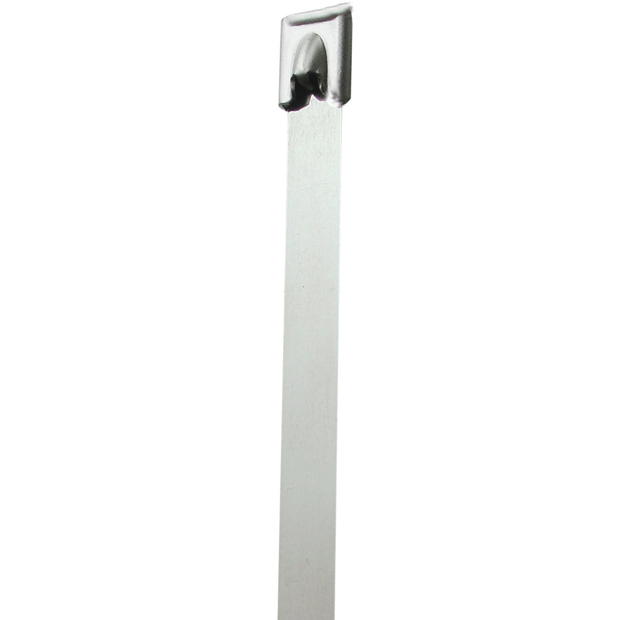 Packrift's 27" stainless steel cable ties deliver heavy-duty bundling and securing for the harshest outdoor and industrial environments. Built from 150# stainless steel with a self-locking head design, these tamperproof ties resist corrosion and maintain integrity in salt spray, moisture, and temperature extremes. Order by the case (100 ties) for consistent cost-per-unit savings across hospital, automotive, food processing, and outdoor packaging operations.