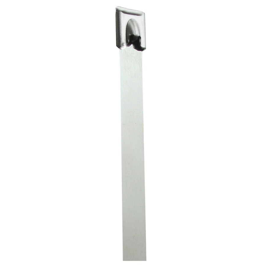 8 in 150# Stainless Steel Cable Ties Self-Locking 100/Case CTSS818