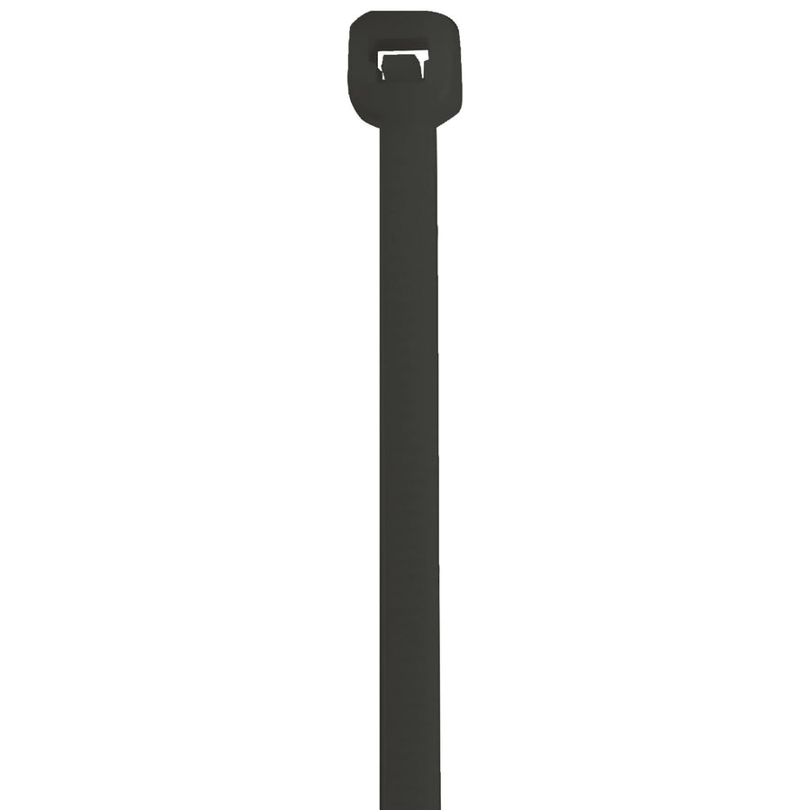 16 in 50# Black UV Stabilized Nylon Cable Ties 500/Case CTUV1650