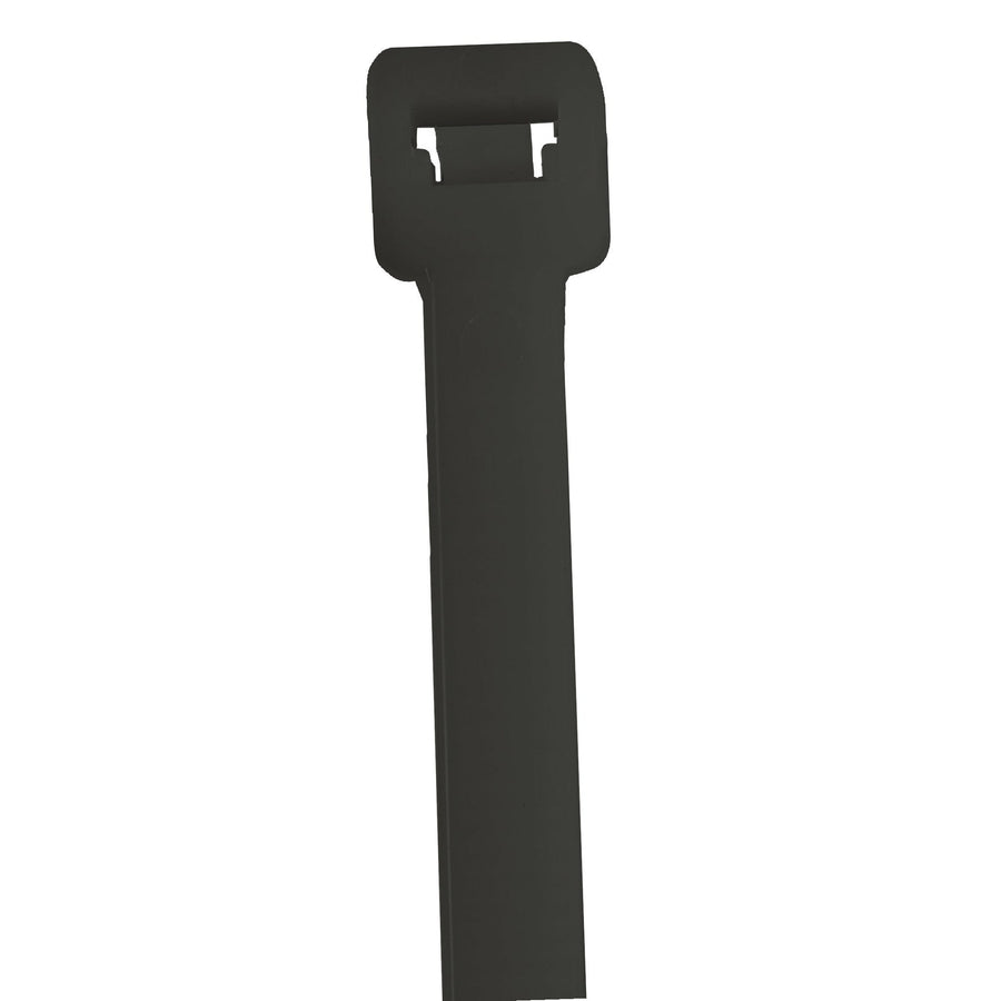 24 in 120 lb Black UV Stabilized Cable Ties 100/Case CTUV24120