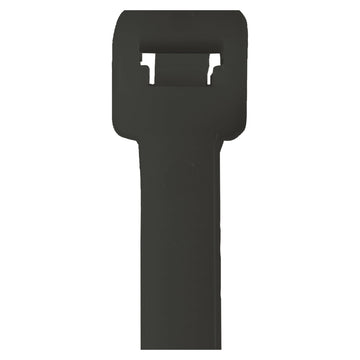 36 in 250# Black UV Stabilized Nylon Cable Ties 100/Case CTUV36250