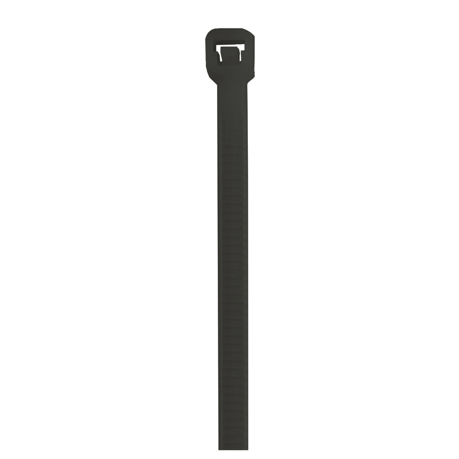 8 in 40# Black UV Stabilized Nylon Cable Ties 1000/Case CTUV840