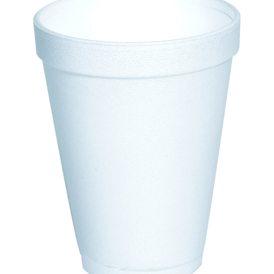 16 oz White Polystyrene Foam Cups 1000/Case CUP16OZ
