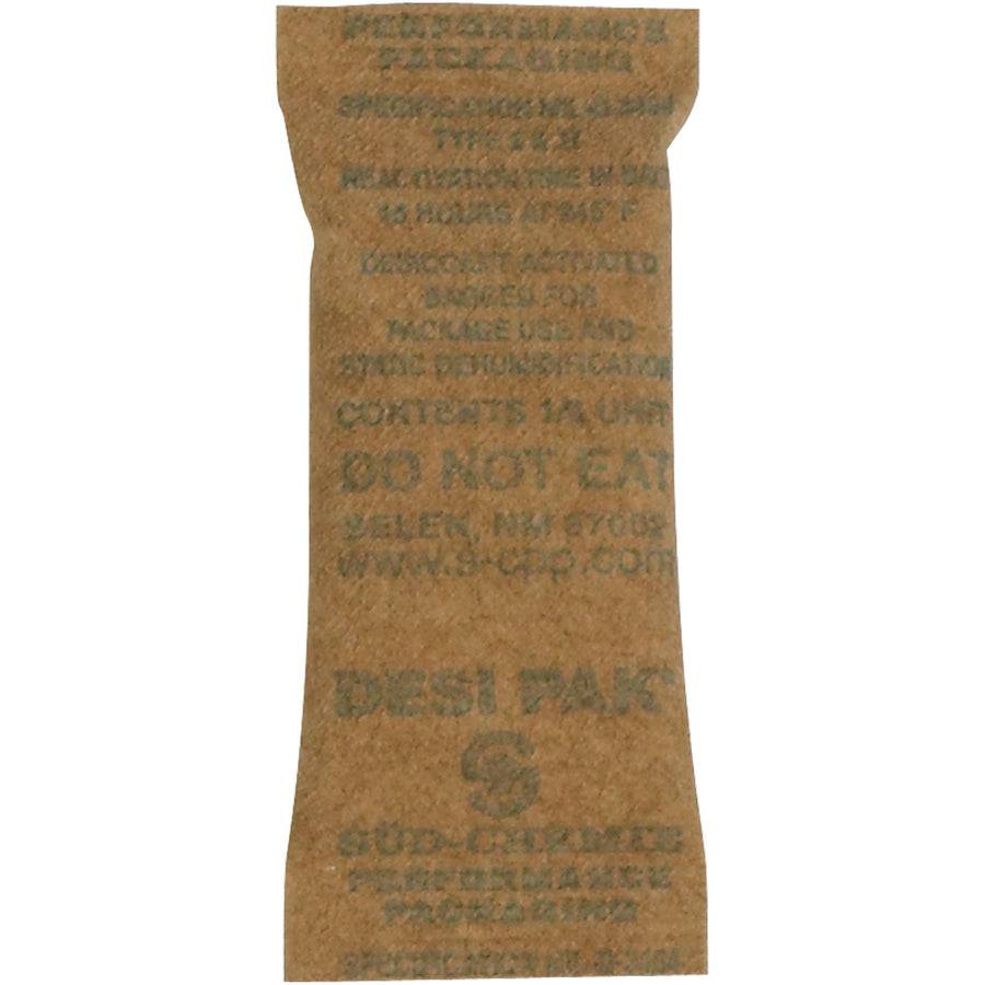 Protect moisture-sensitive products with our 1x2.5x0.25" kraft clay desiccant bags–the proven solution for pharmaceuticals, electronics, food, and diagnostics. This 1200-bag case delivers superior moisture control from 20-80% relative humidity with zero hassle. FDA-compliant and ready to ship today.
