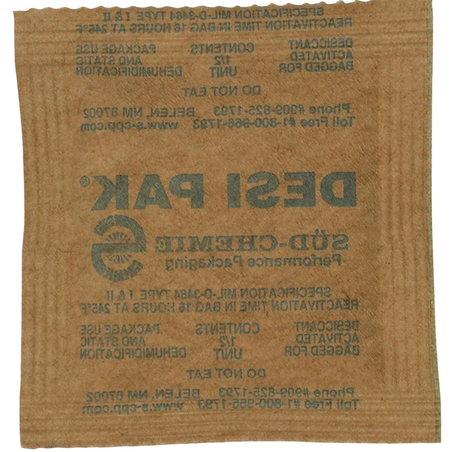 3x3 Kraft Clay Desiccant Bags DES103