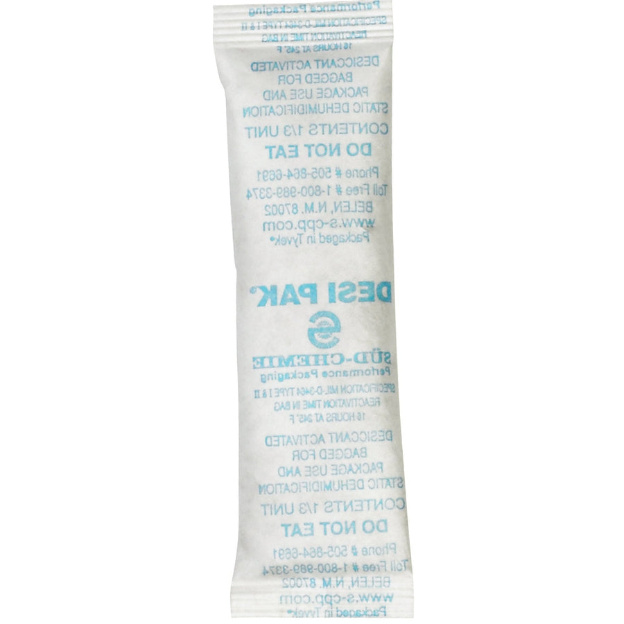 1x3.5x0.25 Tyvek Clay Desiccant Packets 700-Pack DES119