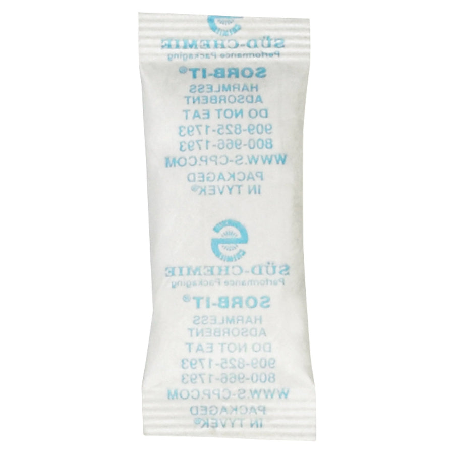 7/8 x 2 1/8 in Silica Gel Packets 3000/Case DES142