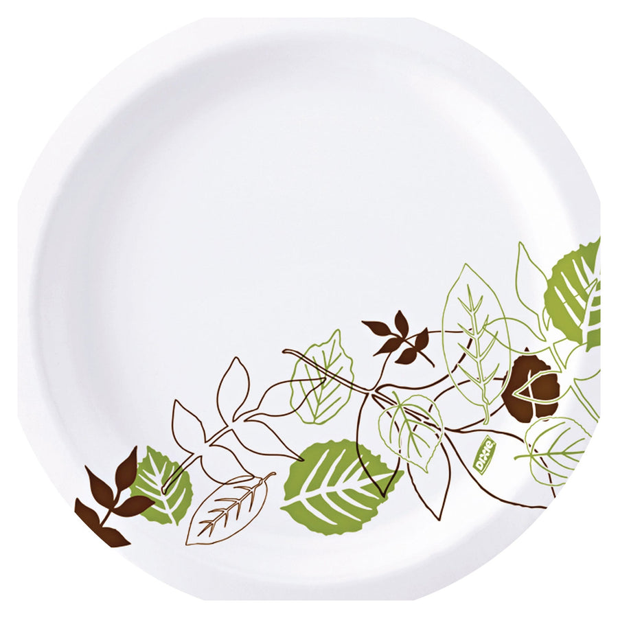 10.25 in White Heavyweight Paper Plates 500/Case DIX330