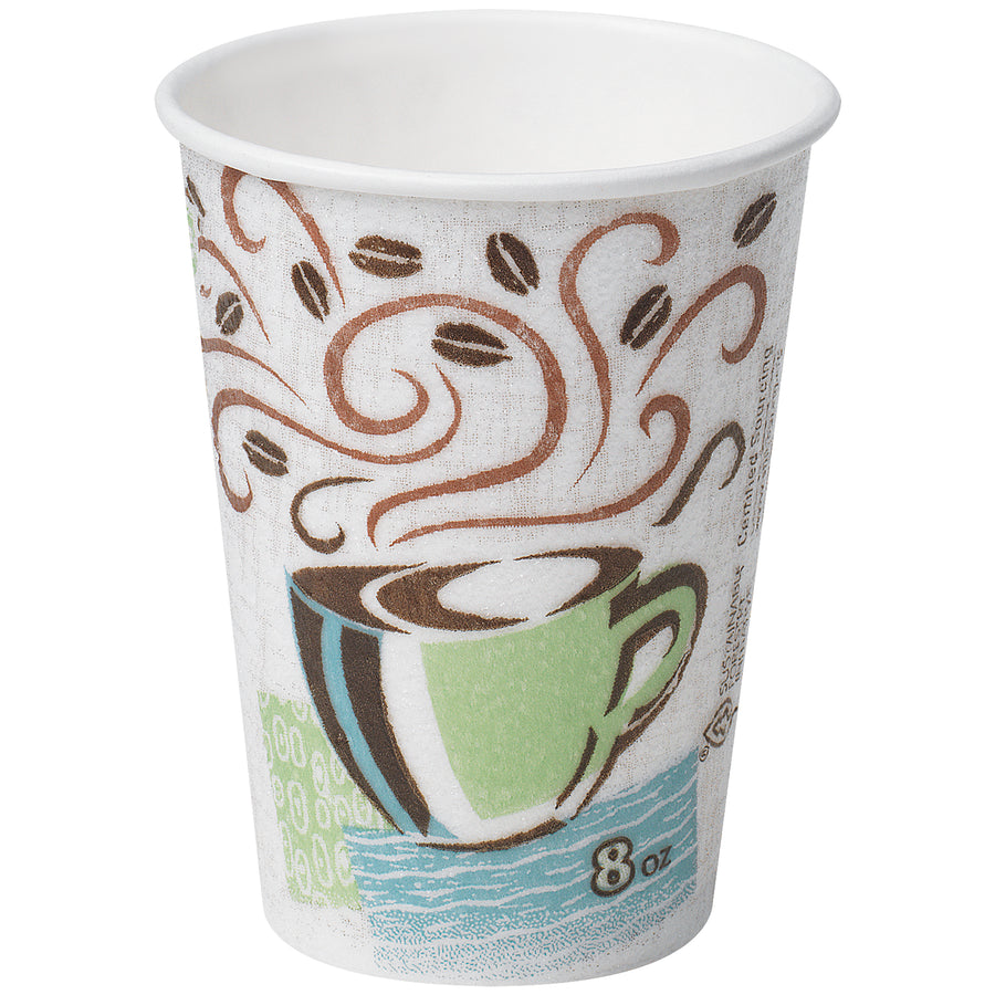Eliminate costly double-cupping with Dixie¬Æ PerfecTouch¬Æ 8 oz insulated paper cups. Our patented paper process provides superior insulation that protects hands from extreme heat and cold while reducing supply expenses. Case of 500 cups‚ready to ship.
