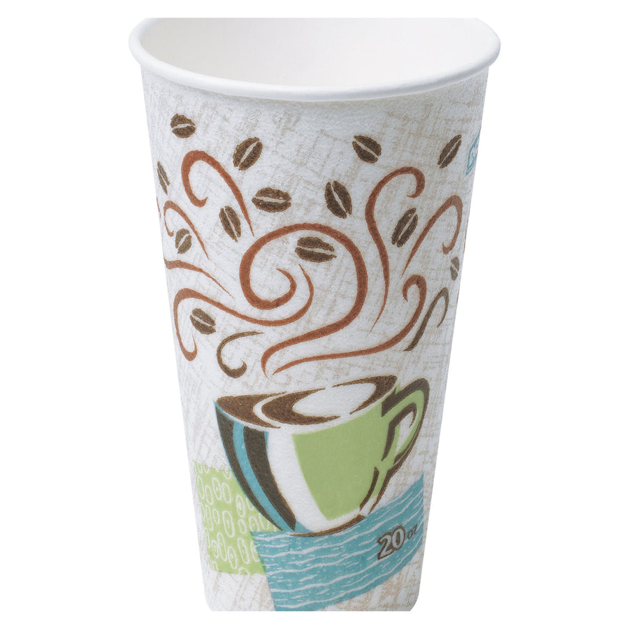 20 oz Insulated Paper Cups 500/Case DIX440