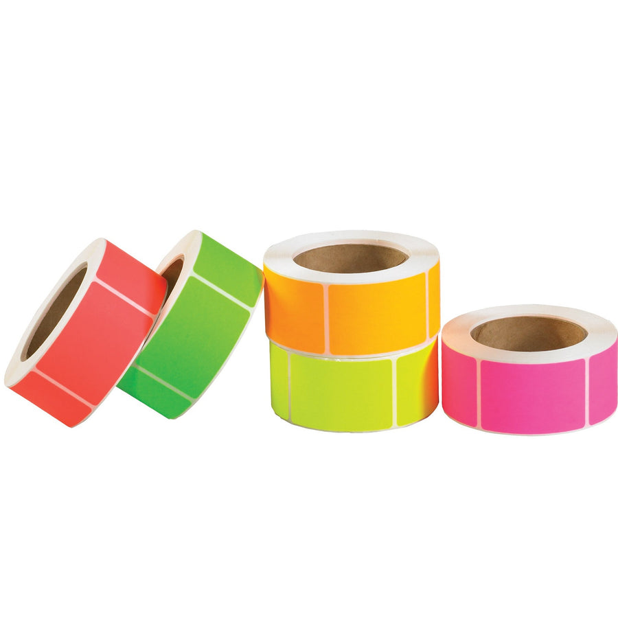2x3 Fluorescent Rectangle Labels 5000-Pack DL1232 - alias listing
