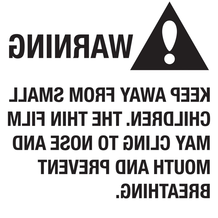 2x2 Warning Keep Away Small Children Labels Semi-Gloss 500/Roll DL1301 - alias listing