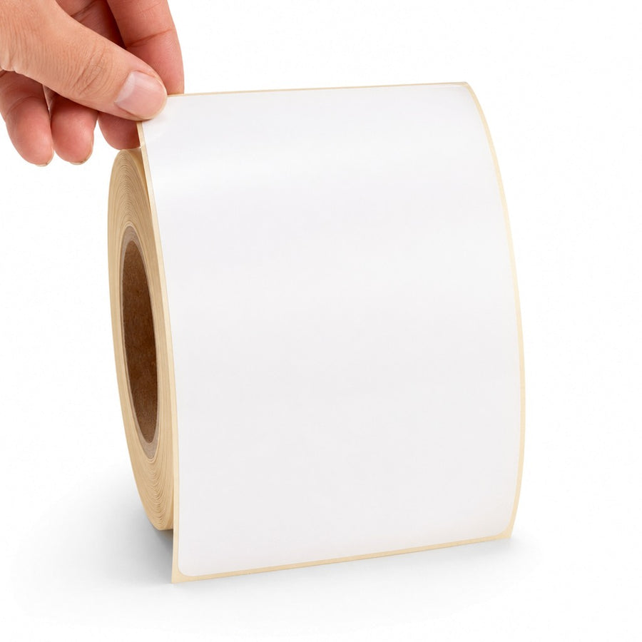 3x5 Made in USA Labels High Gloss Paper 500/Roll DL2450 - alias listing