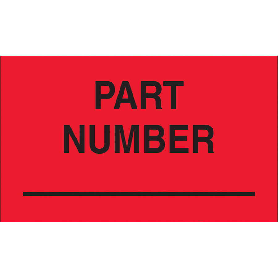 Maximize carton visibility in high-volume shipping operations with these 3x5" fluorescent red labels printed on durable semi-gloss coated paper. Each roll contains 500 pre-cut labels ready for immediate use. Compatible with Packrift table-top and wall-mount label dispensers for streamlined application in any warehouse or distribution center.