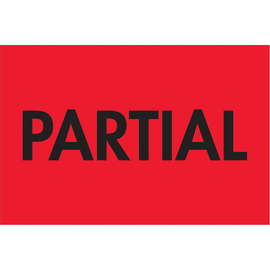 Maximize shipment visibility with these 2x3" fluorescent red labels printed on durable semi-gloss coated paper. Each roll contains 500 labels with bold black text for clear handling instructions. Compatible with tabletop and wall-mount dispensers for seamless warehouse integration.