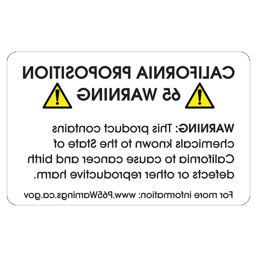 2 3/8 x 1 1/2 in Prop 65 Warning Labels Paper 500/Roll DL4515 - alias listing