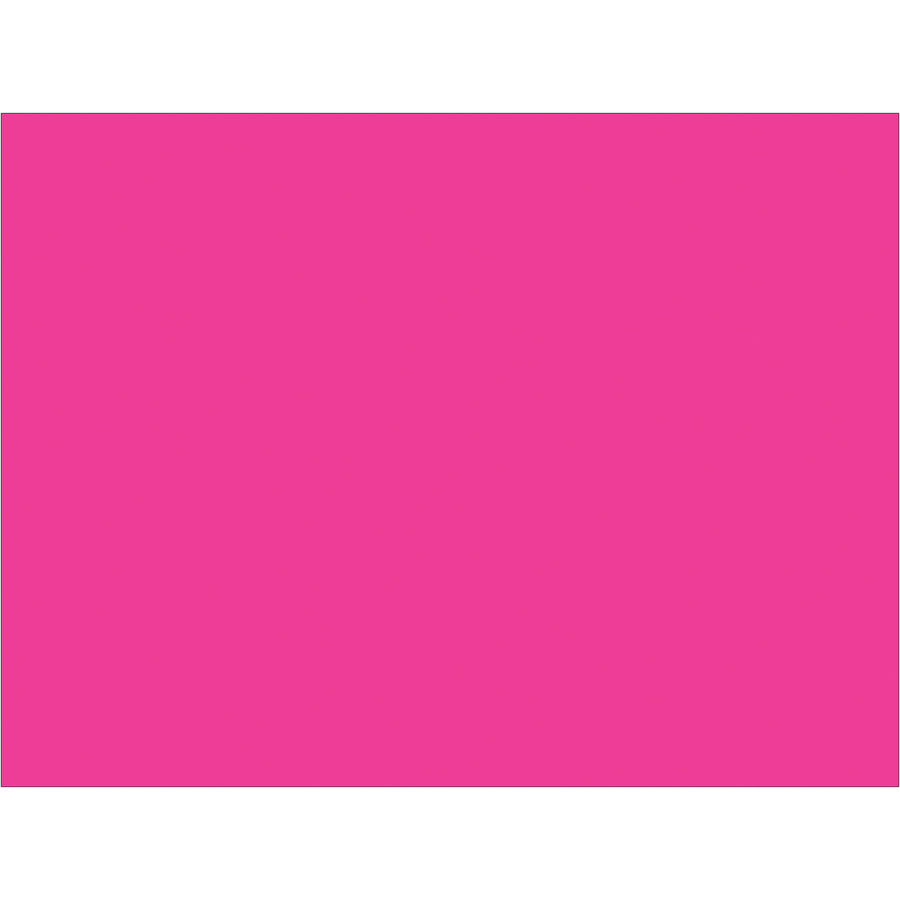 Boost inventory visibility with 3x4" fluorescent pink rectangle labels that stand out in any warehouse or logistics operation. Writeable paper stock accepts pen and marker without smudging–500 labels per roll. Compatible with tabletop and wall-mount dispensers for seamless workflow integration.