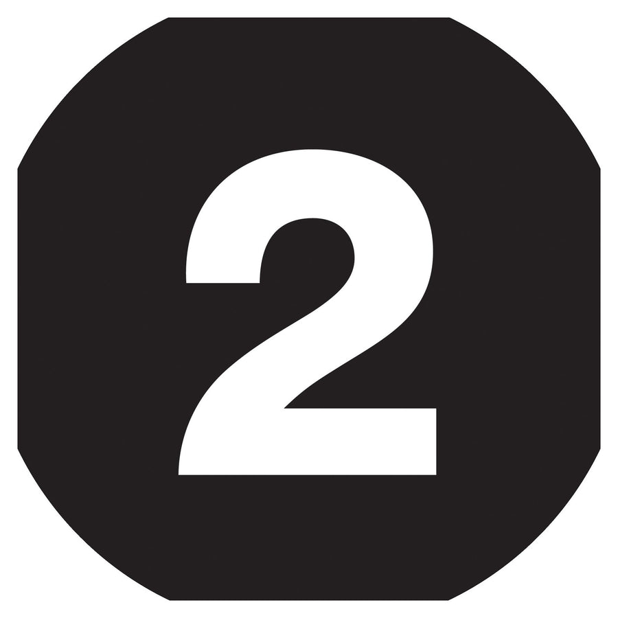 1 in Black Circle Number Labels 500/Roll DL6752 - alias listing