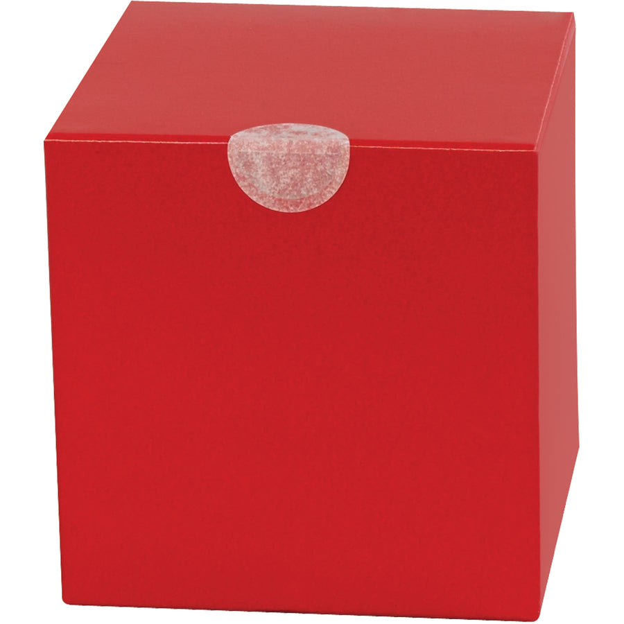 Frosty white perforated circle mailing labels deliver reliable envelope and box sealing for shipping compliance. Each 1" diameter label opens easily with a finger slide, keeping items securely closed during transit. Roll of 5000 labels provides cost-effective coverage for high-volume mailing operations.