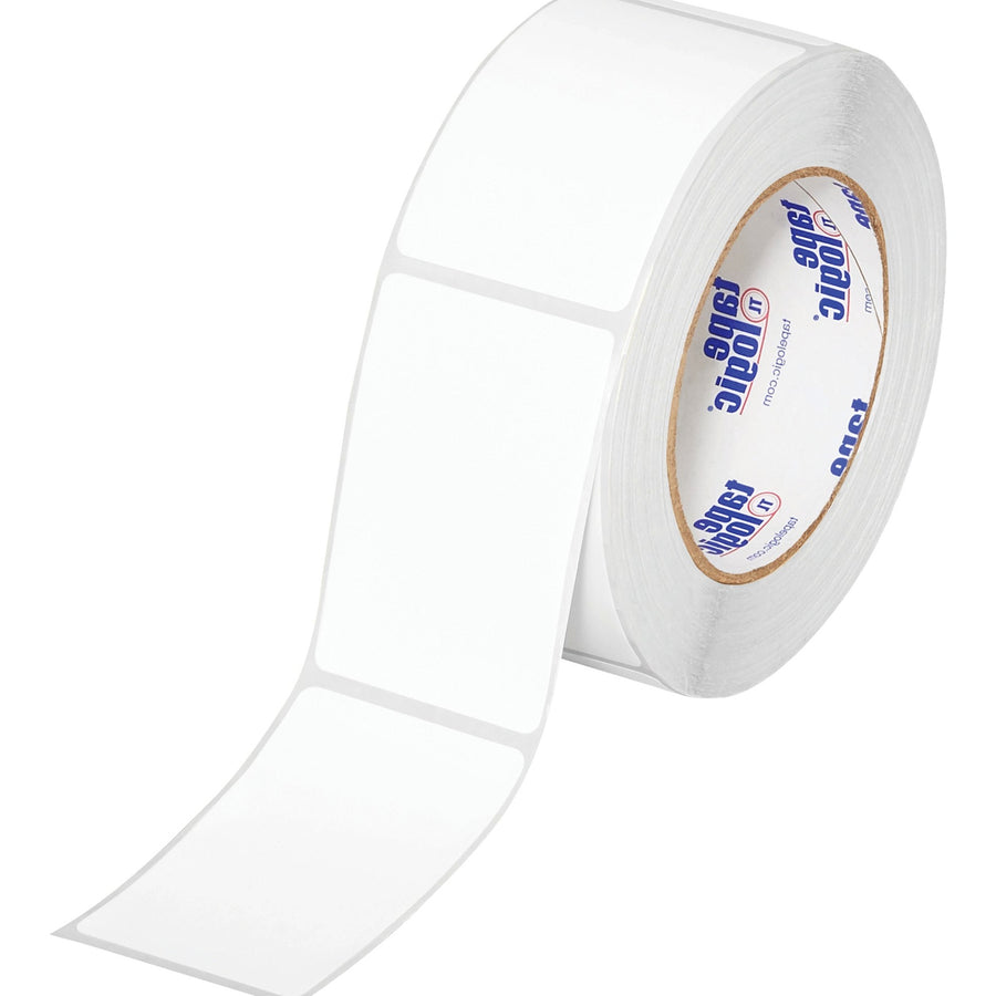 2x4 Removable Adhesive Paper Labels 500/Roll DL9002