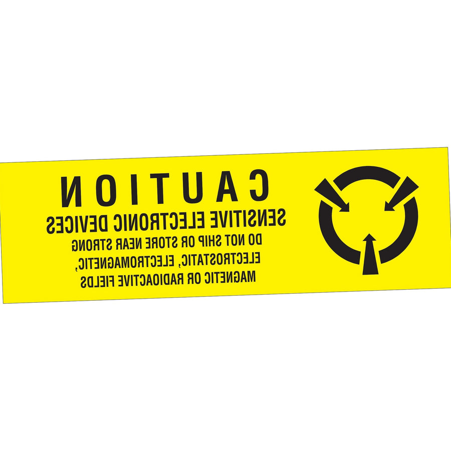 5/8 x 2 in Semi-Gloss Sensitive Electronic Devices Labels 500/Roll DL9050 - alias listing